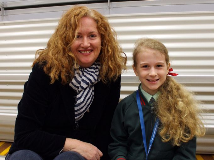 A.L. Tait and I during Bookweek 2015